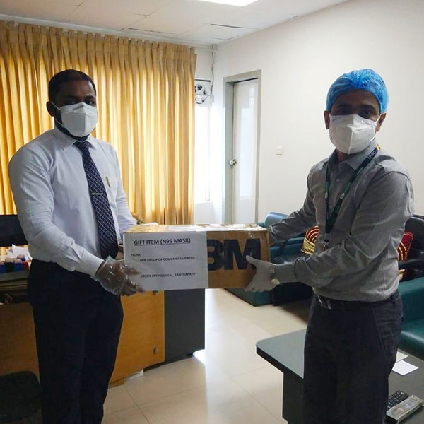 Safety Equipment Distribution to Doctors And Nurses During COVID19 Pandemic